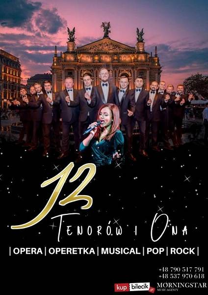 Plakat 12 Tenorów i Ona