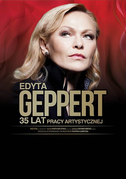 Plakat Edyta GEPPERT 35 lat pracy artystycznej