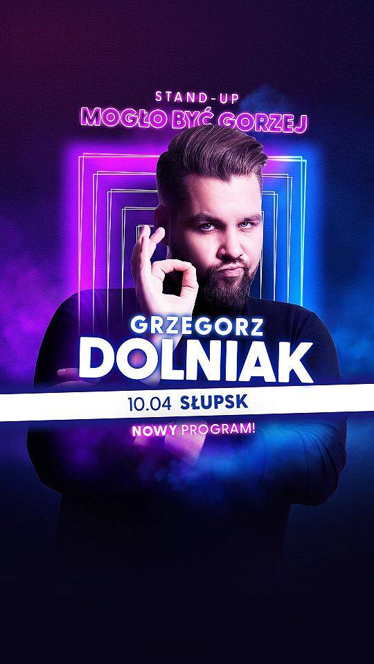 Grafika Grzegorz Dolniak stand-up