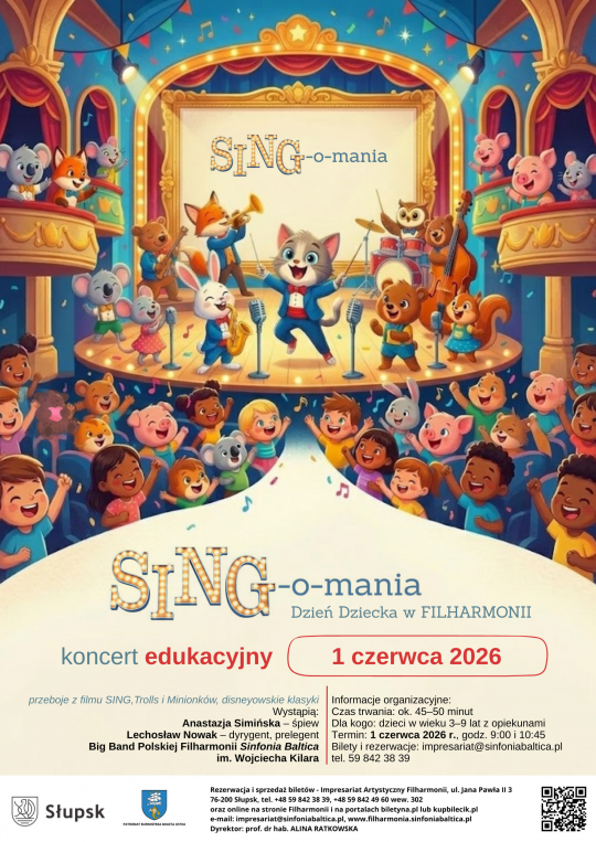 Grafika SING-o-mania. Koncert