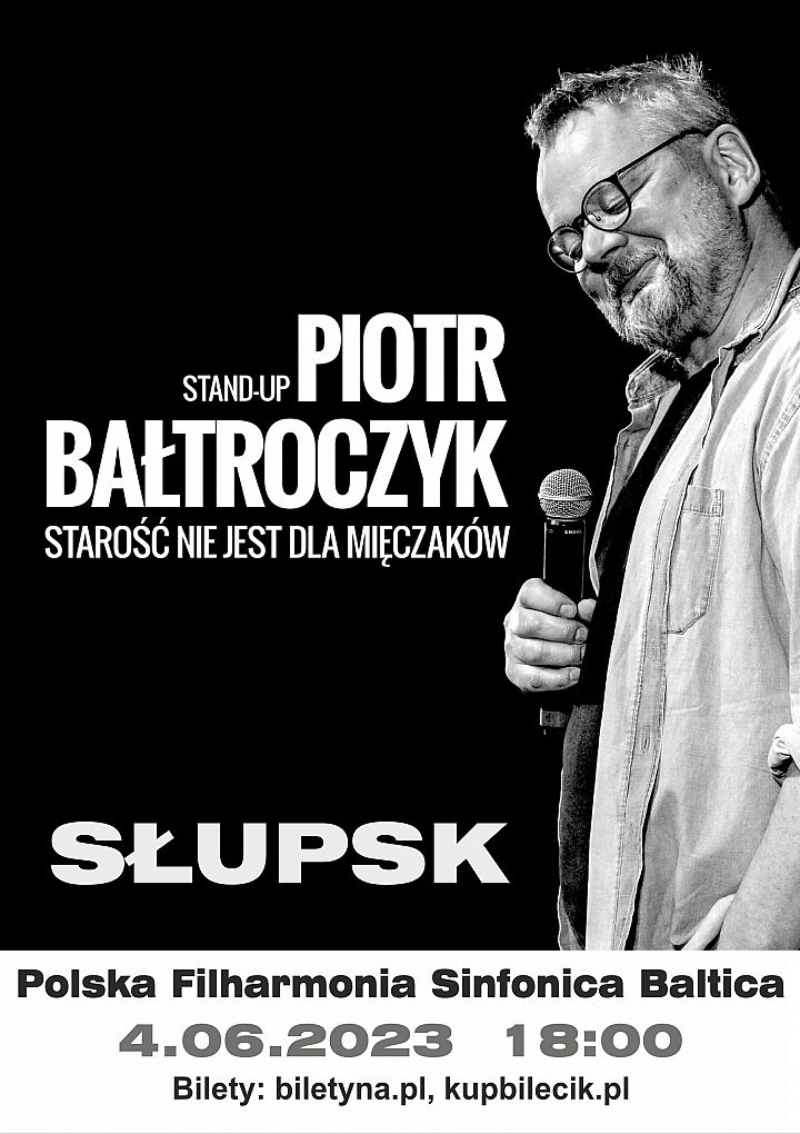 Grafika Piotr Bałtroczyk Stand-up: