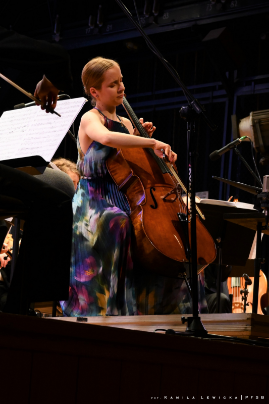 Barwna wiolonczela