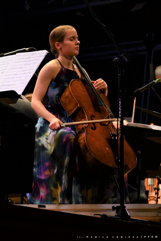 Barwna wiolonczela